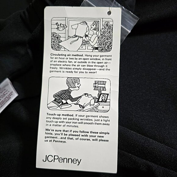 Worthington Woman 90s Side Button Midi Skirt 18W Deadstock Vintage - Picture 13 of 15